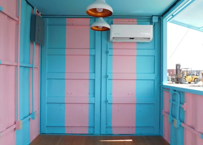 Heladería modular Six Flags