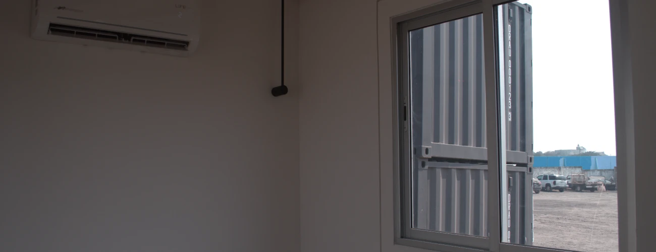 Departamento modular 1×40 FT