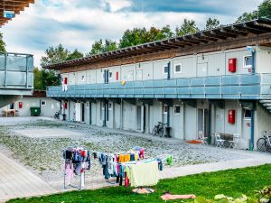 Contenedores marítimos en desastres naturales