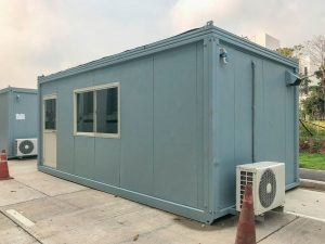 caseta móvil oficina