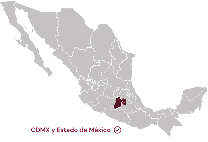 Mapa Ciudad de México