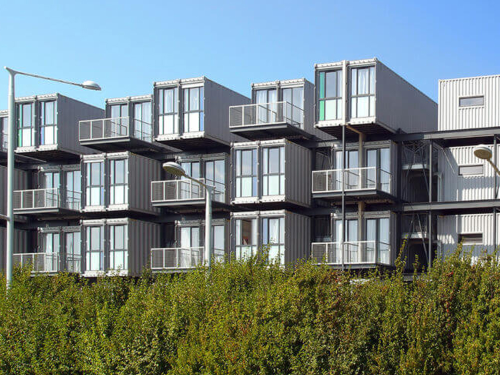 Proyecto de arquitectura modular casas habitacionales