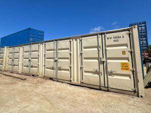 Contenedor open side 40HC de Dracontainers: