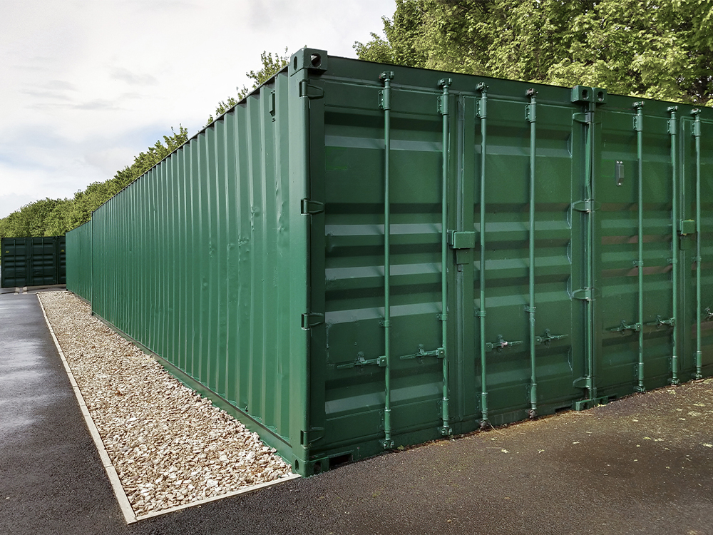 Contenedor marítimo almacenaje