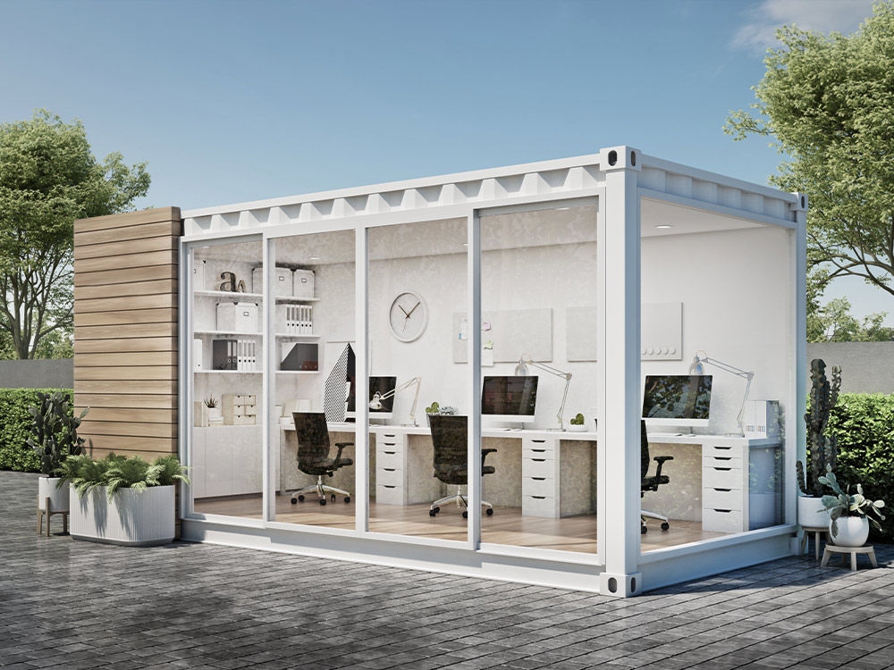 Soluciones modulares para oficina: espacios de trabajo listos para operar