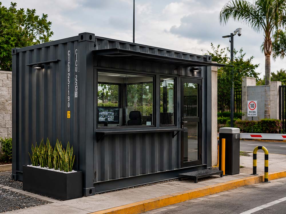 Casetas Blindadas: Seguridad Perimetral y Protección Modular de Alta Resistencia