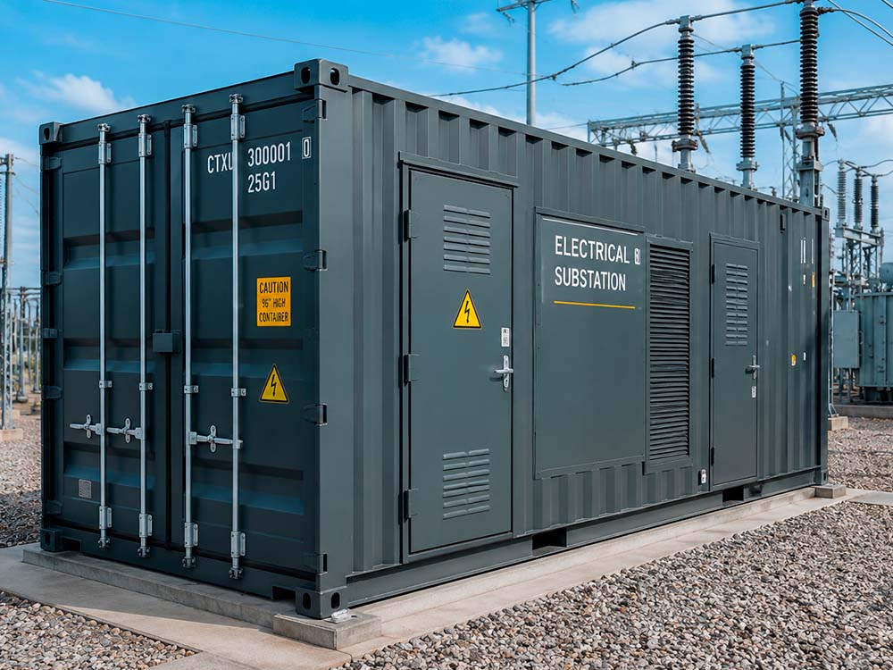 Subestaciones Eléctricas en Contenedores Marítimos