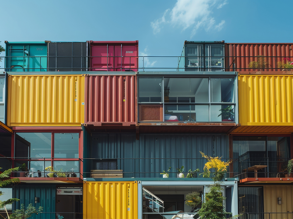 Arquitectura sustentable con contenedores: Construcción ecológica y eficiente